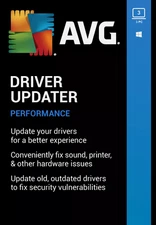 AVG Driver Updater 2026 3 Windows PC Devices 1 Year (5 Minute Delivery)