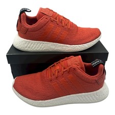 Adidas NMD_R2 Running Shoes Mens Sz 11 Rust White Future Harvest Athletic BY9915 Adidas NMD_R2 Running Shoes Mens 10.5 Rust White Future  main image 2