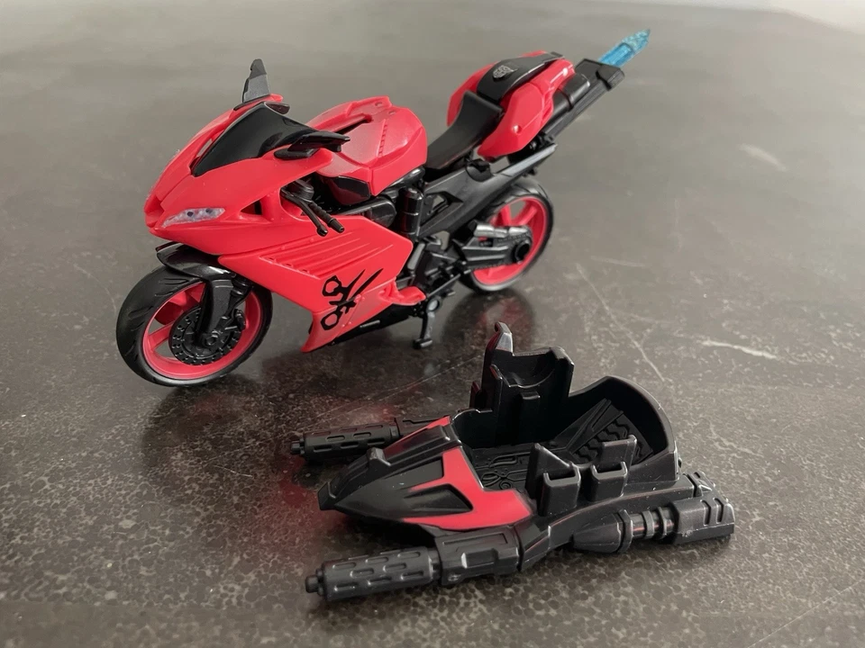 Transformers Revenge Of The Fallen Deluxe Autobot ARCEE Moto Hasbro 2009 Foto 2 de 4