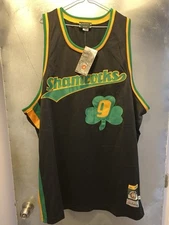 Stall & Dean Rucker Shamrocks Jersey Size 4XL (58) NEW With Tag Irish Clover