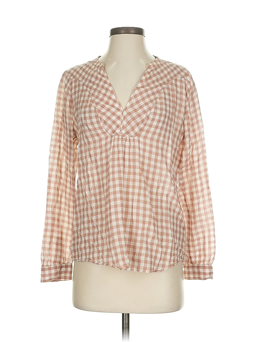Holding Horses Women Brown 3/4 Sleeve Blouse 2