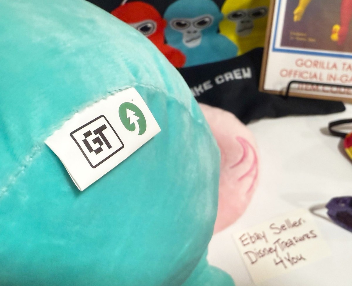 Gorilla Tag BLUE Plushie & Game Code Official Monke Plush Juniper