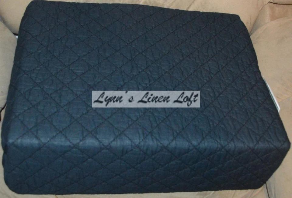 RALPH LAUREN Journey's End Tait COLCHA COMPLETA/QUEEN AZUL MARINO $355 NUEVO Foto 2 de 4