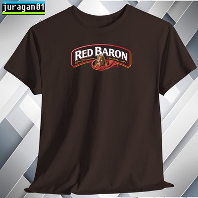 Red Baron frozen pizza Shirt Logo Black/Gray/Blue/Red/White S to 5XL Made in USA