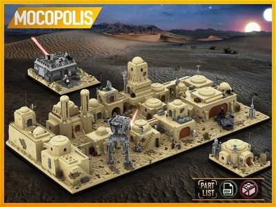 UCS Star Wars SW Tatooine Mos Eisley Cantina Minifiguren MOC Bausteine Sets 