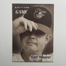 1998 Fleer Sports Illustrated Then & Now #34 Earl Weaver Orioles