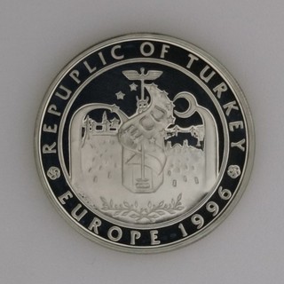 750000 Lire 1996 | Turchia | Argento | Europa | PP | Proof