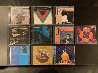 9 Blue Note Jazz + Jazz CD Lot Stanley Jordan Lee Konitz Herbie Jimmy Smith