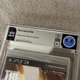 The Last of Us (PlayStation 3) 1st Print Foster City - WATA 9.6 A+ not VGA PSA
