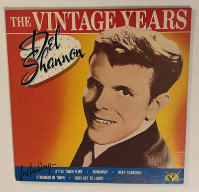Del Shannon - The Vintage Years 2LP Vinyl Record SA2H-2708-2 Sire Records 1975