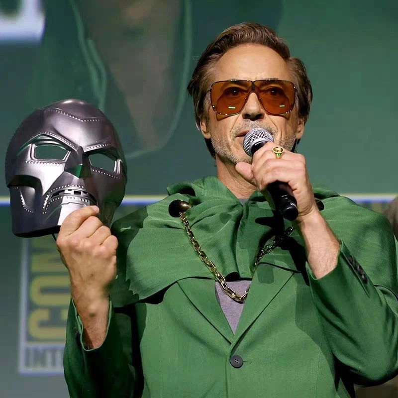 Marvel Avengers 5 Doctor Doom Nueva Máscara Halloween Juegos con disfraces Rendimiento Regalo Juguete Foto 3 de 4