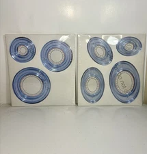 2 Creative Memories Circle & Oval Templates Patterns for Custom Cutting System