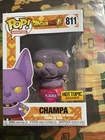 Funko Pop! Vinyl: Dragon Ball Champa Flocked Figure #811 Hot Topic Exclusive