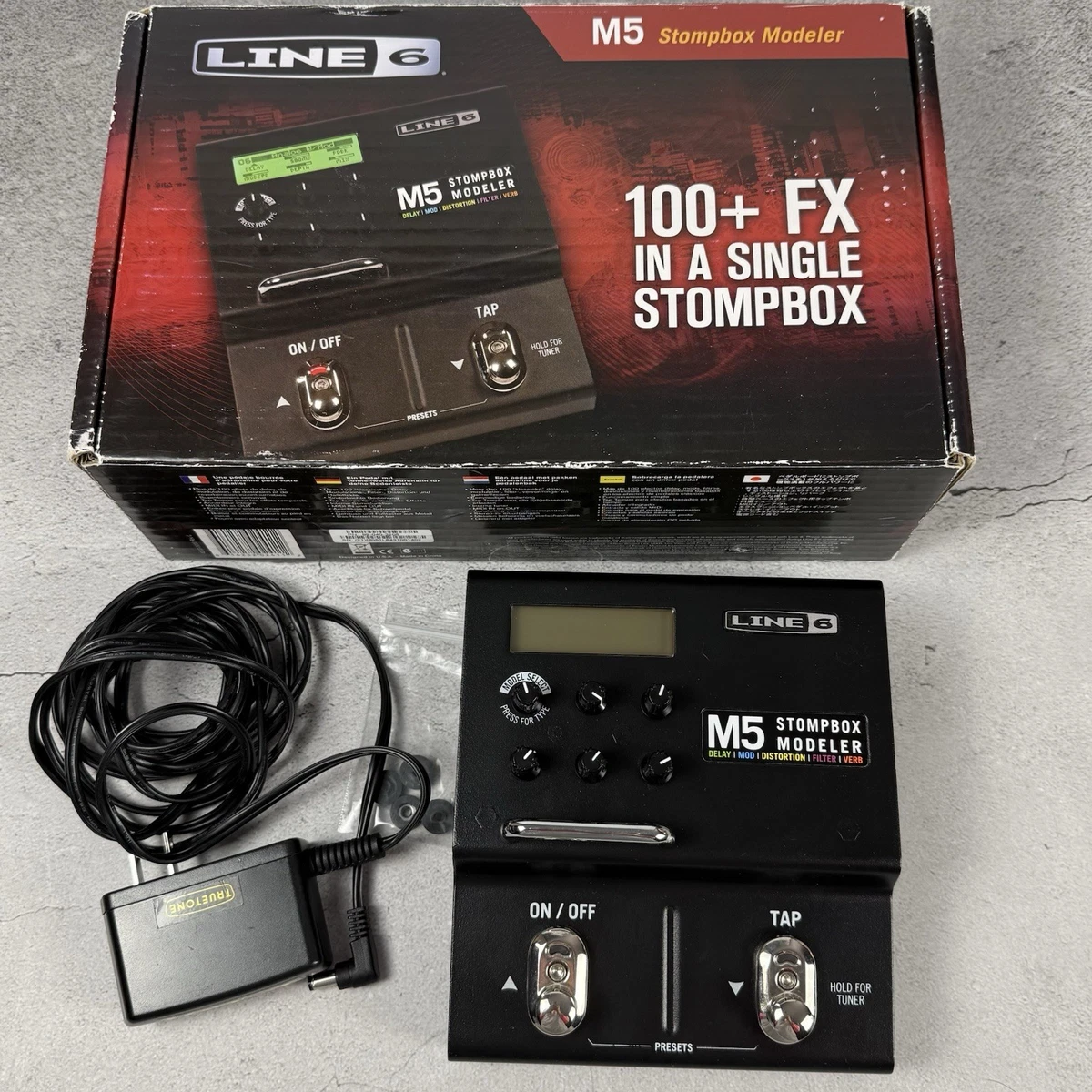 LINE6 M5 STOMPBOX MODELER 中古美品! line 6 m5 stompbox products for sale | eBay