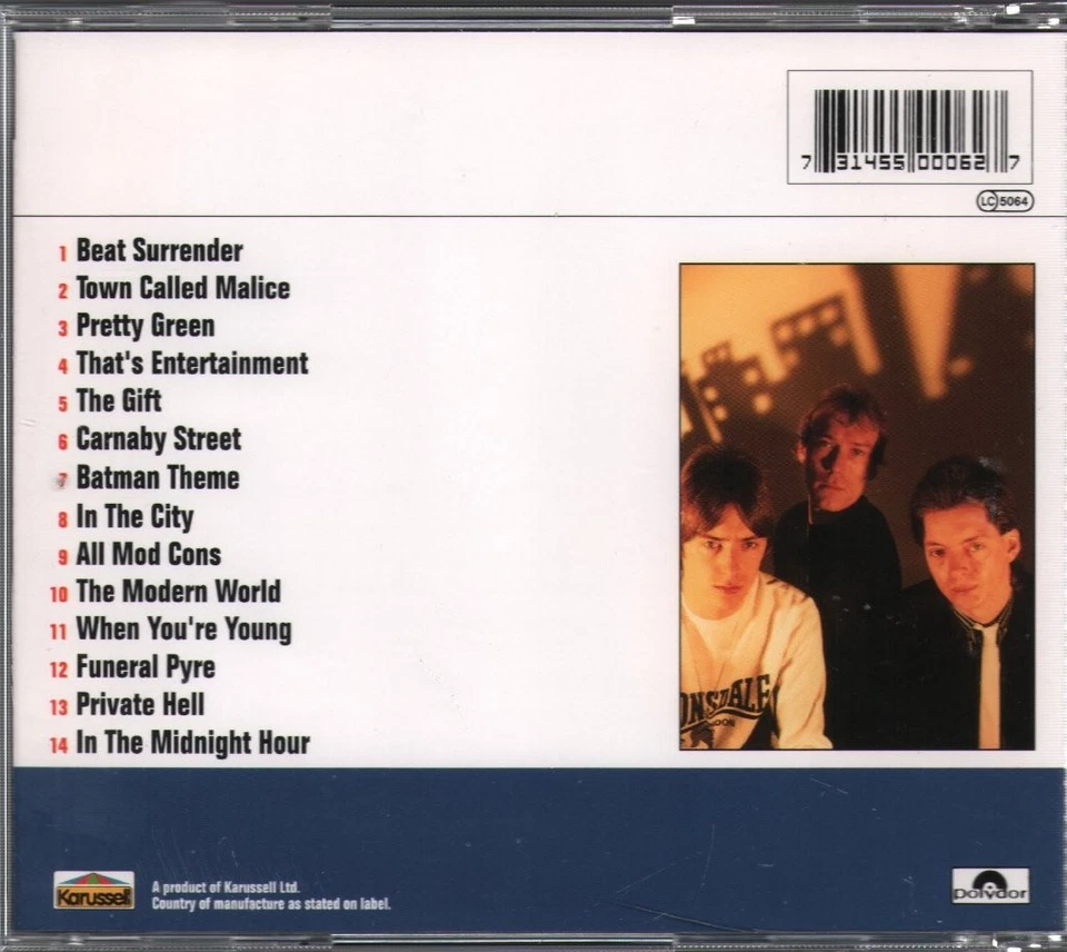 Jam Beat Surrender CD UK Spectrum 1993 5500062 - Bild 2 von 3