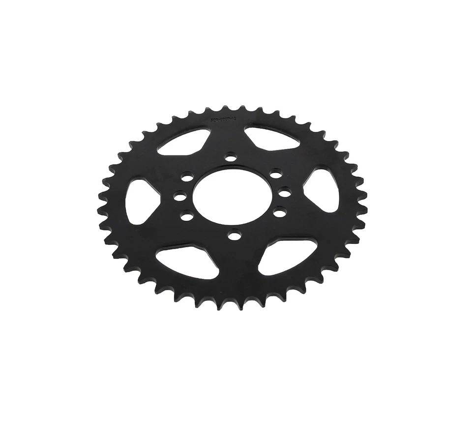 Roda dentada compatível com Suzuki Quadsport Z400 LTZ400 LTZ 400 2003-2008 42 dentes traseira preta - Imagem 4 de 4