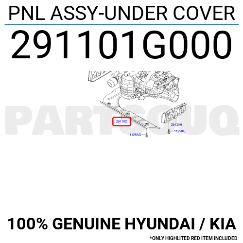 291101g000 hyundai kia