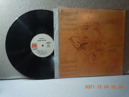 PHILLIPS,SHAWN Vinyl lp...FACES...A&M...VG+/VG+...'72...PROMO - Picture 2 of 2