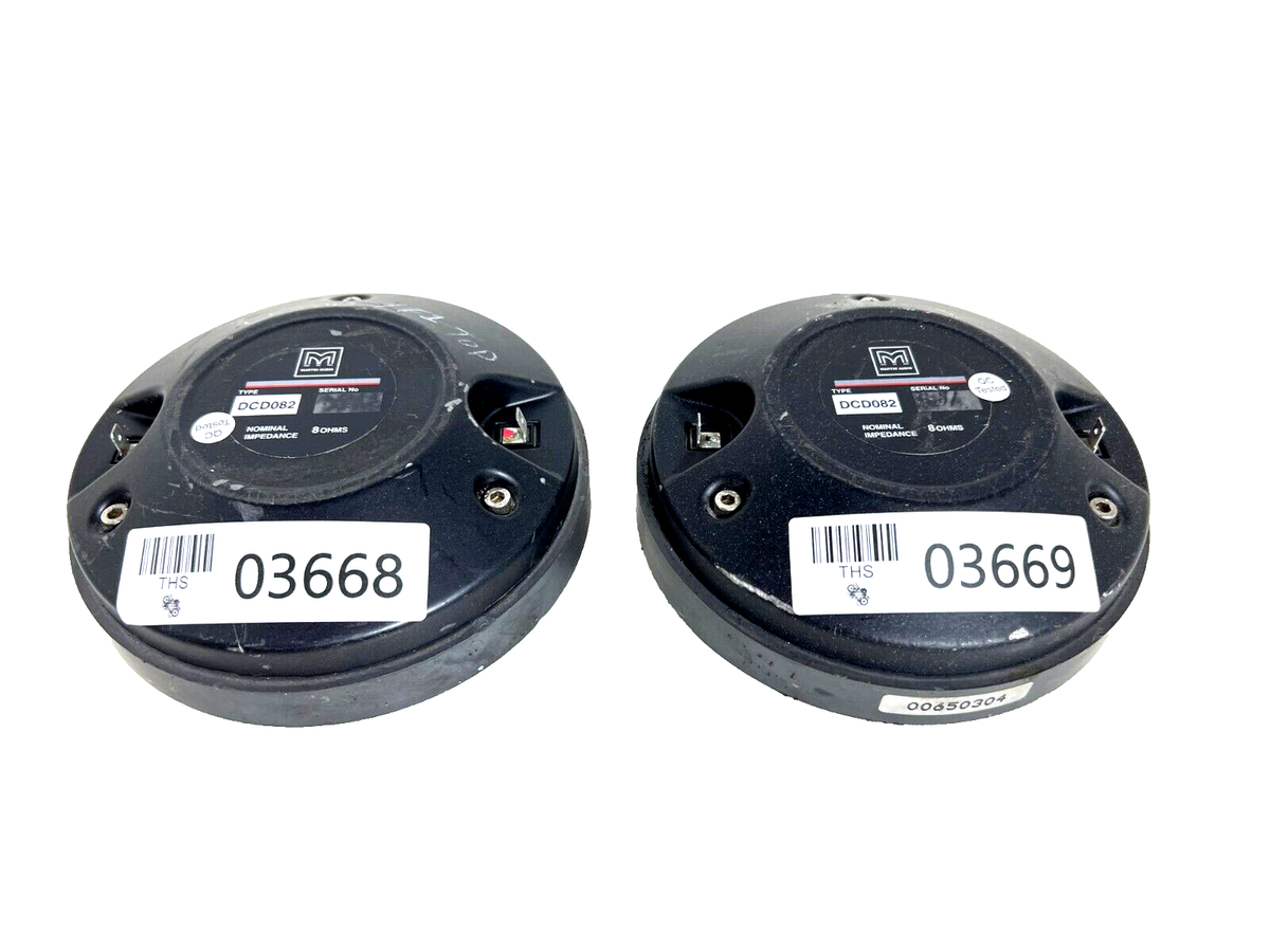 Martin Audio DCD082 8ohms HF Driver #03668 #03669 (One)THS | eBay