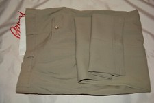 Vintage Brooks Brothers Brooksease Pure Wool Pants Tan Brown Trousers 35W 31I