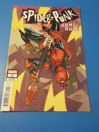 Spider-Punk Arms Race #3 Rare 1:25 Dodson Variant NM- Gem Wow