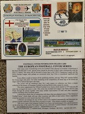 Manchester City v Dynamo Kiev 17 March 2011 Europa League Dawn First Day Cover