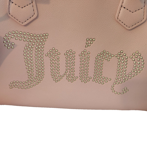 Juicy Couture Obsession Satchel Handbag Crossbody Pink Clay Womens 10-Inch NWT - Picture 2 of 6