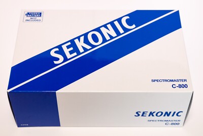 Sekonic C-800 Spectroscopic Color Meter Spectrometer SSI/TLCI/TM-30-18/CRI [Neu]