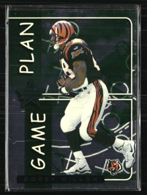 Corey Dillion 1999 Leaf Rookies and Stars Game Plan # GP-8 /2500 Football Card