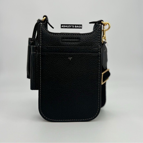 Tory Burch Thea Cellphone Crossbody In Black | eBay