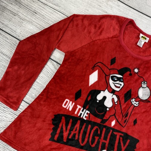 Prendas para dormir rojas DC Comics Batman Harley Quinn para mujer talla 2X (18w - 20w) - Imagen 5 de 10