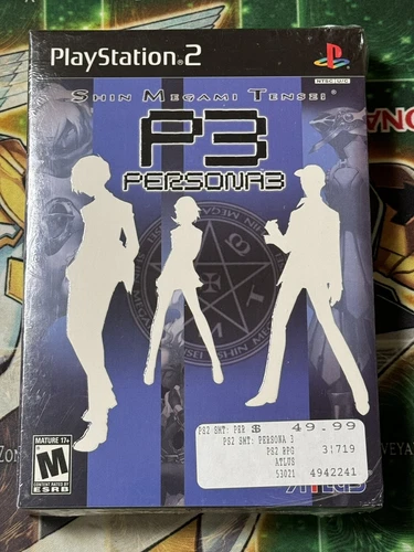 Sealed Playstation 2 PS2 Game Shin Megami Tensei Persona 3 FES Limited Edition
