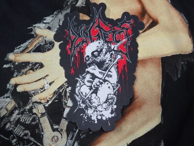 Dying Fetus Patch Shape Laser Cut Import Death Kataklysm Deicide **