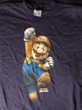 Nintendo SUPER MARIO BROTHERS T-Shirt Size Youth LARGE New w/o Tags Long Sleeve