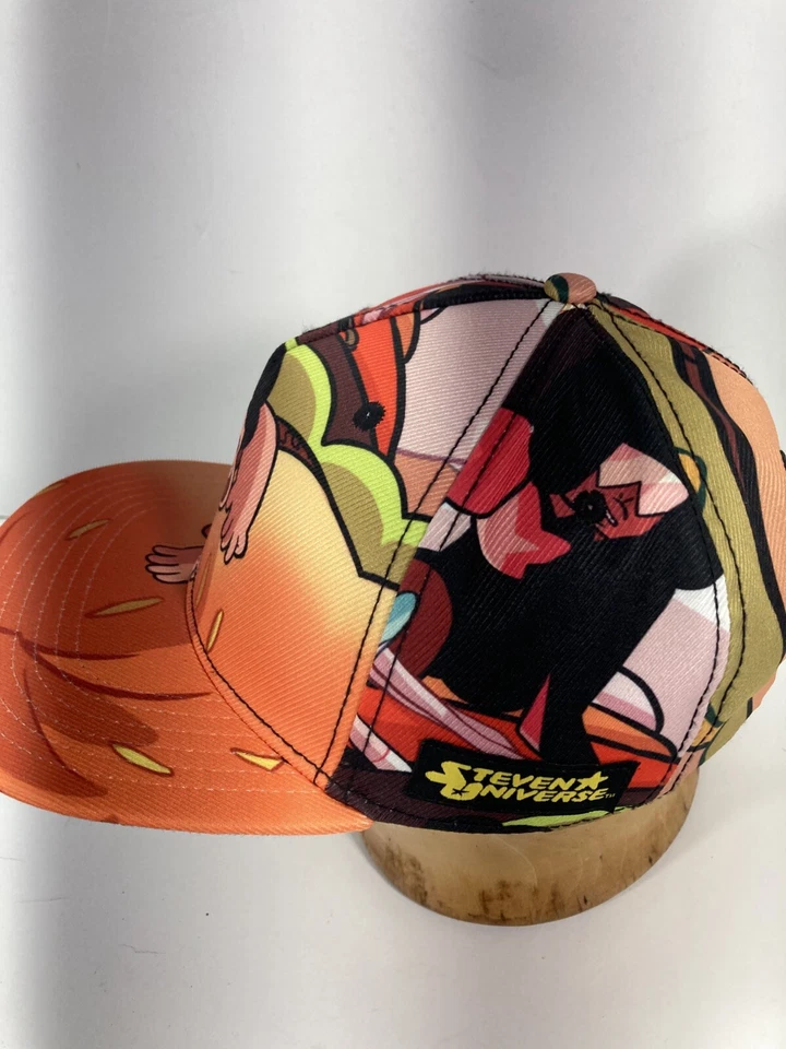 Gorra Gorra Cartoon Network Steven Universe Snapback AOP impresión gráfica billete plano Foto 2 de 4
