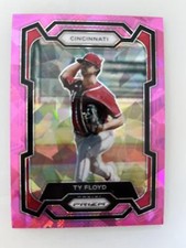 2024 Panini Prizm #143 Ty Floyd Pink Ice Prizm