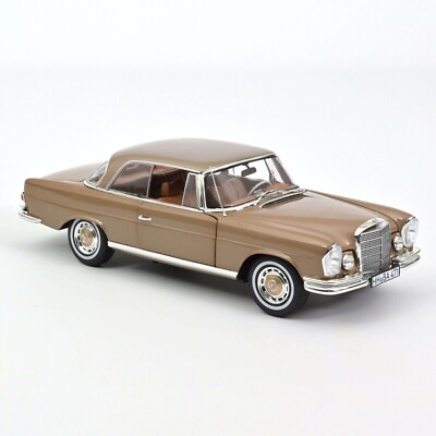 NOREV 1969 MERCEDES BENZ 250SE COUPE GOLD METALLIC 1:18*Brand New