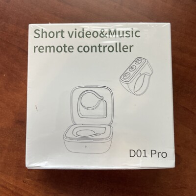 TikTok short Video and Music Remote Control Page Turner Camera Trigger Black #G1