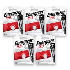 Image of 5x ENERGIZER CR1616 Batteries 1616 DL1616 3V Lithium Coin Cell *EXPIRY 07/2035*