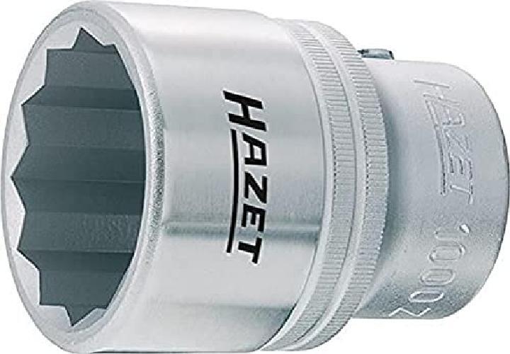 Hazet 1000Z-35 Inserto per Chiave a Bussola a Doppio Esagono, Argento, Attacco Q