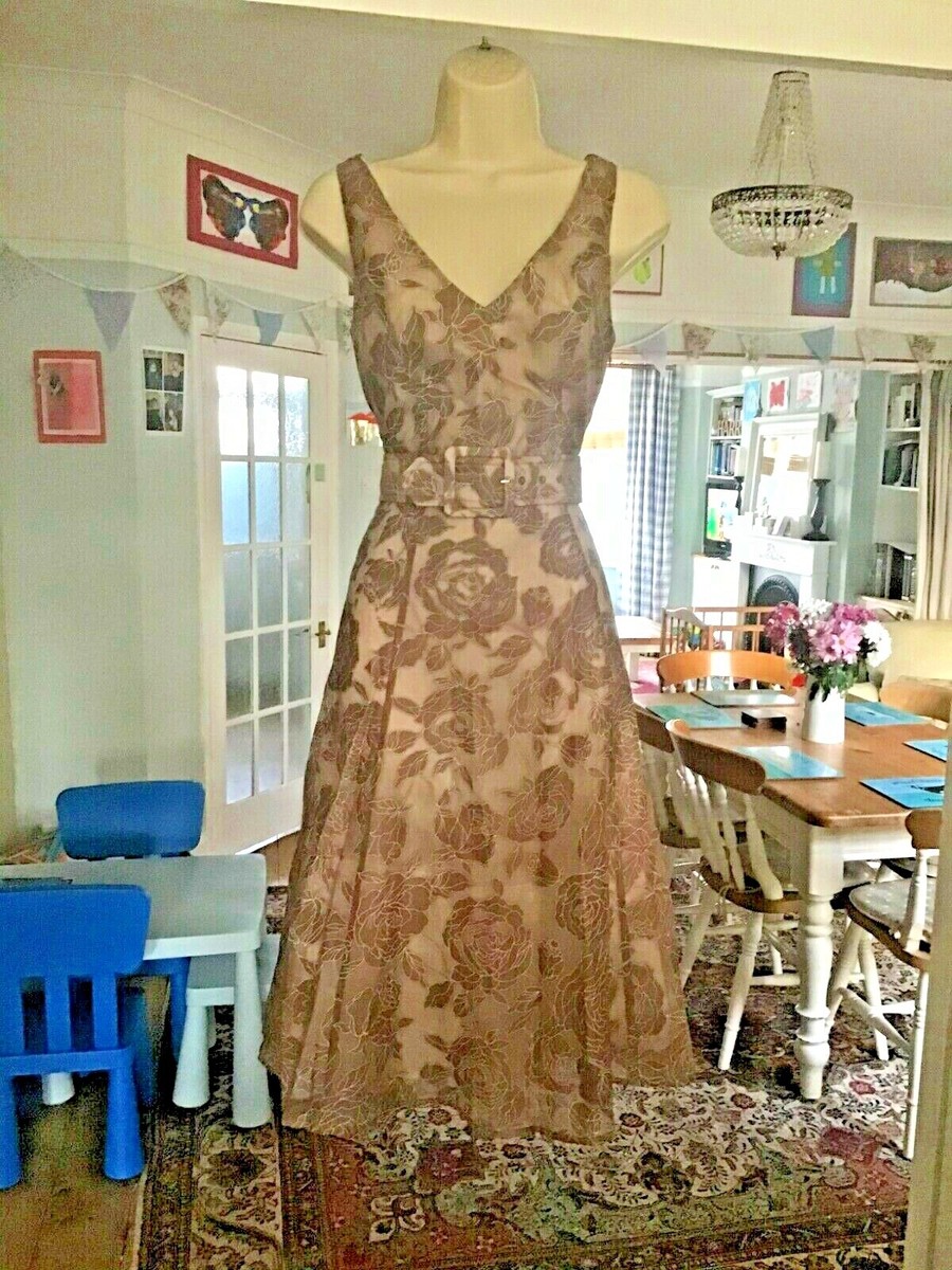 UK発【Phase Eight】Amelia ペタル 花びら模様 シャツドレス Amalie Floral Dress | Phase Eight ROW |