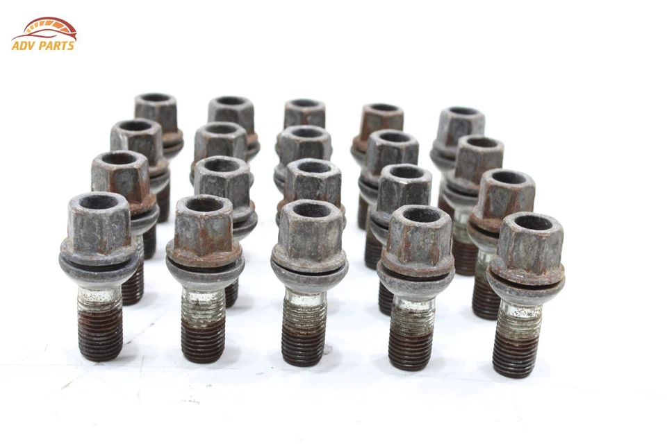 Audi A8 L 2011-2017 llanta tuerca tuerca pernos OEM -JUEGO DE 20- Foto 2 de 4