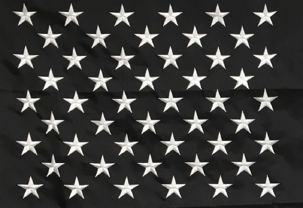 Thin Blue Line Flagge – US-Polizeiflagge 4x6 Ft, Bestickte Sterne, Genähte Streifen, UV-Schutz, Mit Messingösen