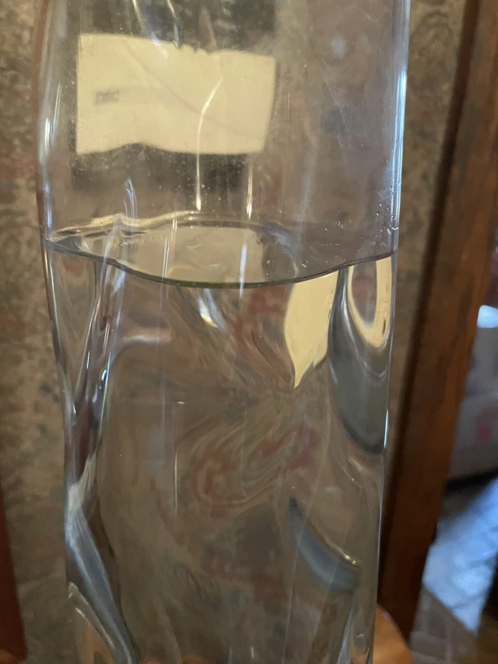 Vintage Homedics Aquascape Twist Bubble 51” Floor Lamp- Works- Very Good - Image 4 of 4