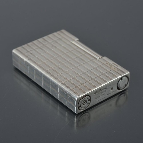 S.T. Dupont Gasfeuerzeug Silber mit Box - Bild 5 von 10