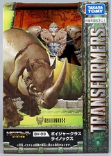 Transformers Rise of the Beasts BV-02 Voyager Class Rhinox Figure TAKARA TOMY