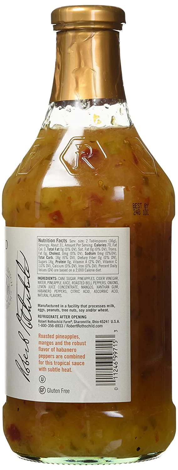 Robert Rothschild Farm Roasted Pineapple & Habanero Glaze & Finish