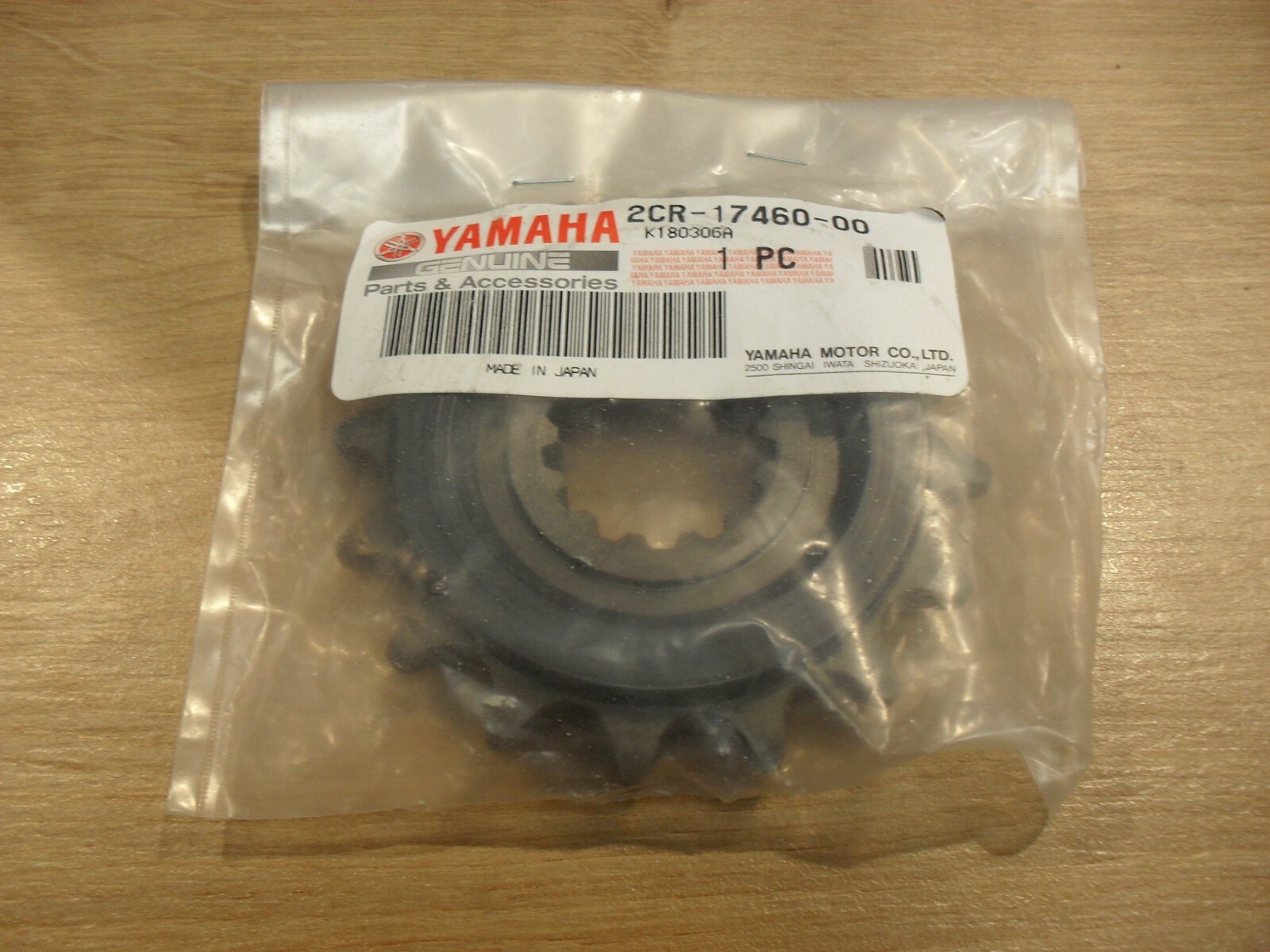 Yamaha Yzf-r1 Yzf-r1m Genuine Front Sprocket 2016 for sale online  