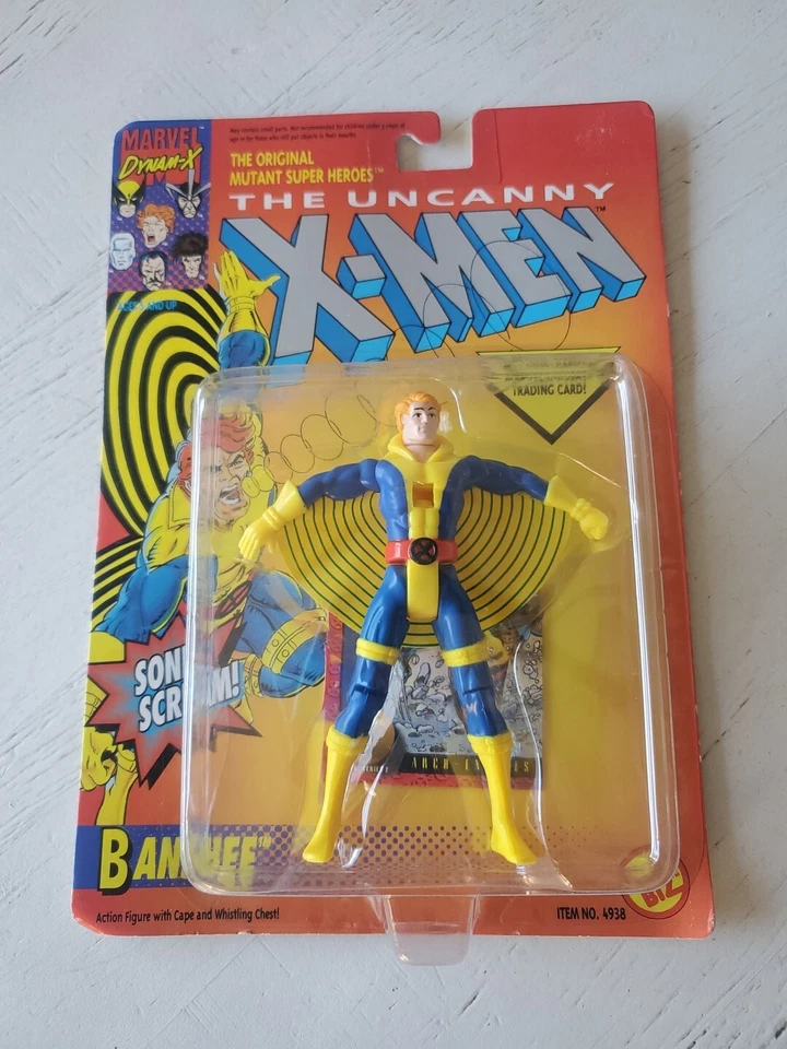 Lote de figuras de The Uncanny X-Men Marvel Kane Longshot Shatterstar Bishop Banshee Foto 4 de 4