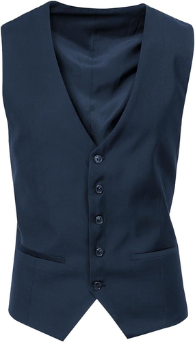 Gilet Panciotto Uomo Class Slim Fit Elegante Casual - Foto 9 di 12